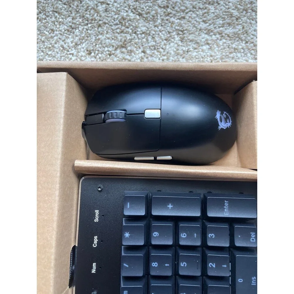 MSI S11-04US2J1-LAX Wired Gaming Keyboard & Mouse Combo